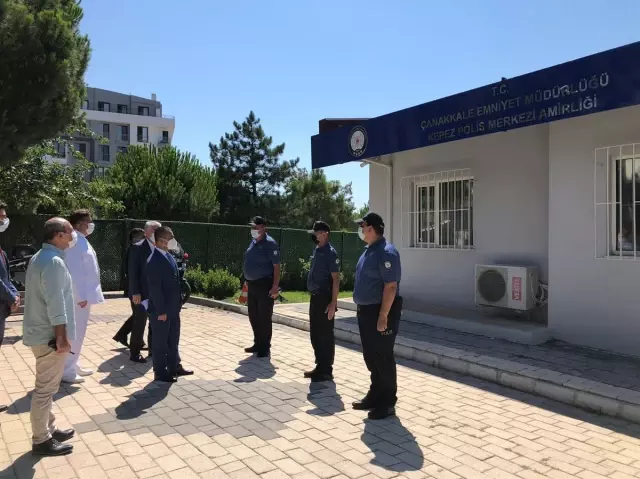 Çanakkale Valisi İlhami Aktaş'ın bayram ziyaretleri