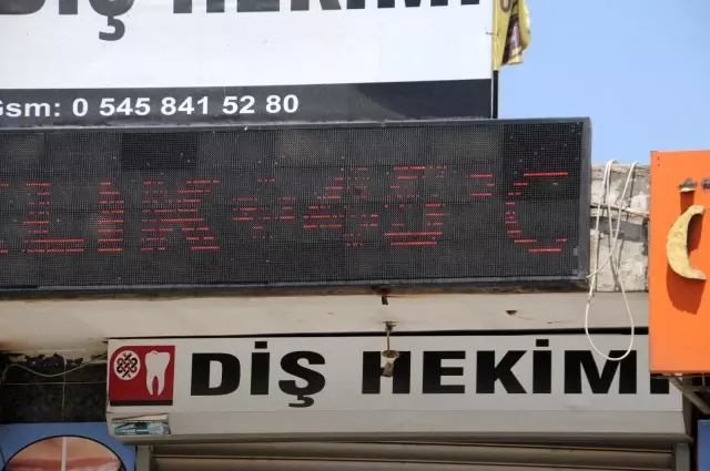 Cizre tarihinin en sıcak yaz günlerini yaşıyor