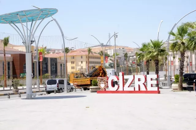 Cizre tarihinin en sıcak yaz günlerini yaşıyor