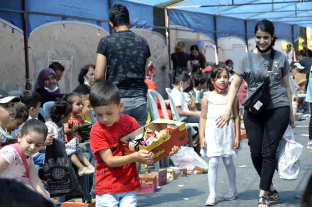 Çocukların asırlık çörek toplama geleneği