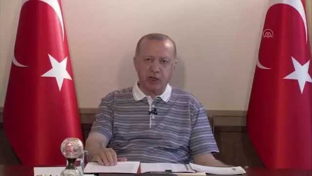 Son dakika haberleri: Cumhurbaşkanı Erdoğan: 'Artık Kıbrıs Türklerinin uluslararası görüşmelerde masadaki tek talebi egemen devlet statülerinin tanınmasıdır'