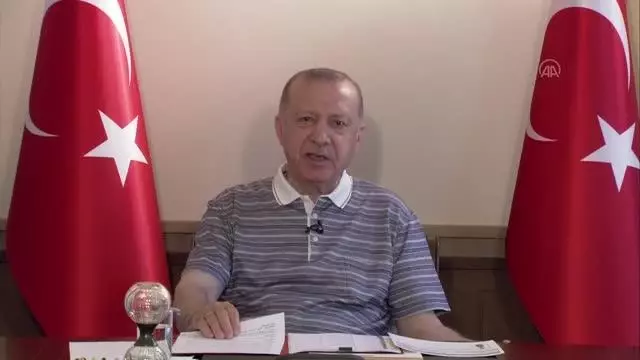 Son dakika haberleri: Cumhurbaşkanı Erdoğan: 'Artık Kıbrıs Türklerinin uluslararası görüşmelerde masadaki tek talebi egemen devlet statülerinin tanınmasıdır'