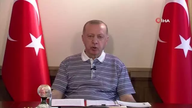 Cumhurbaşkanı Erdoğan, 'Kıbrıs Türklerinin masadaki tek talebi egemen devlet statülerinin tanınmasıdır'