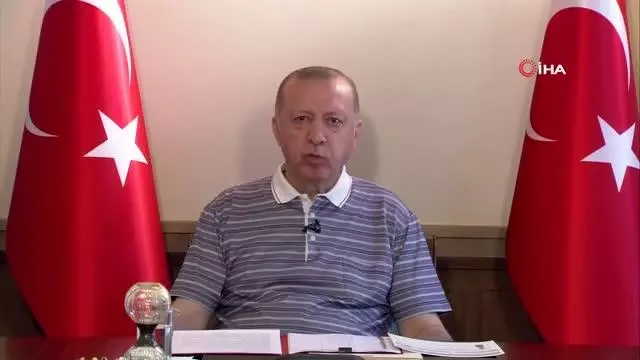 Cumhurbaşkanı Erdoğan, 'Kıbrıs Türklerinin masadaki tek talebi egemen devlet statülerinin tanınmasıdır'