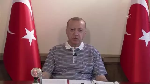 Son dakika haberi... Cumhurbaşkanı Erdoğan: 'Salgın çeşitli ülkelerde yeni varyantlarla yükselişe geçse de Türkiye henüz bu tehdidin pençesine düşmüş değildir'