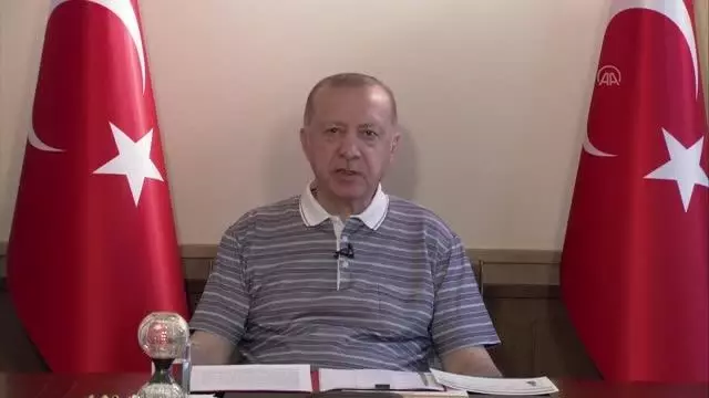 Son dakika haberi... Cumhurbaşkanı Erdoğan: 'Salgın çeşitli ülkelerde yeni varyantlarla yükselişe geçse de Türkiye henüz bu tehdidin pençesine düşmüş değildir'