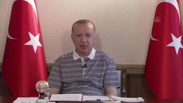 Cumhurbaşkanı Erdoğan: 'Ülkemizi demokrasi ve kalkınma hattından çıkarmak için uğraşanlar son viraja girdiklerinin farkındadır'