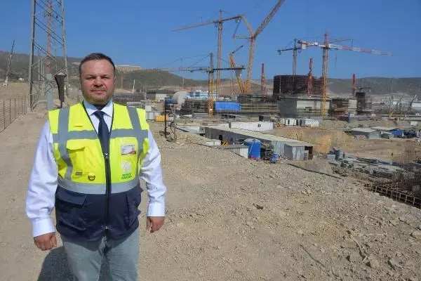 DHA, AKKUYU NGS'NİN İNŞAAT SAHASINA GİRDİ