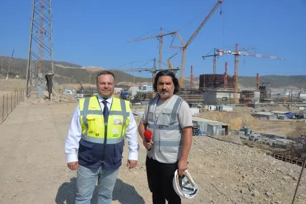 DHA, AKKUYU NGS'NİN İNŞAAT SAHASINA GİRDİ