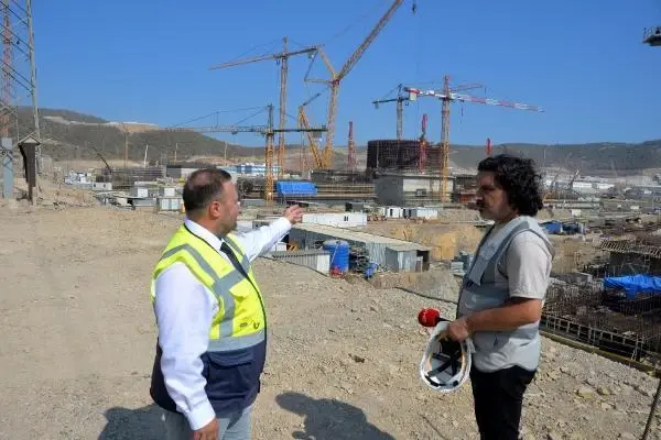 DHA, AKKUYU NGS'NİN İNŞAAT SAHASINA GİRDİ