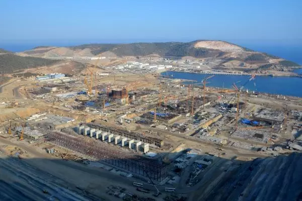 DHA, AKKUYU NGS'NİN İNŞAAT SAHASINA GİRDİ