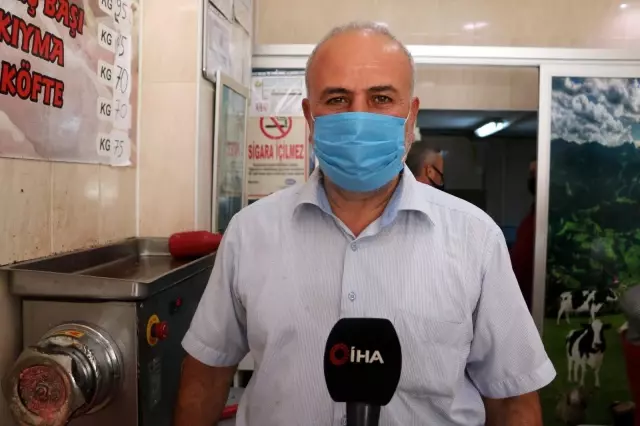 Edirne'deki kasaplarda yoğun mesai