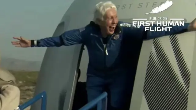 En yaşlı astronot Wally Funk, 82 yaşında hayalini gerçekleştirdi