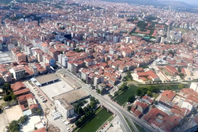 Eskişehir'de helikopter destekli trafik denetimi