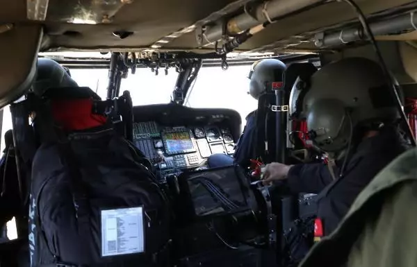 Son dakika haberleri... ESKİŞEHİR - Jandarma ekipleri helikopter destekli trafik denetimi gerçekleştirdi