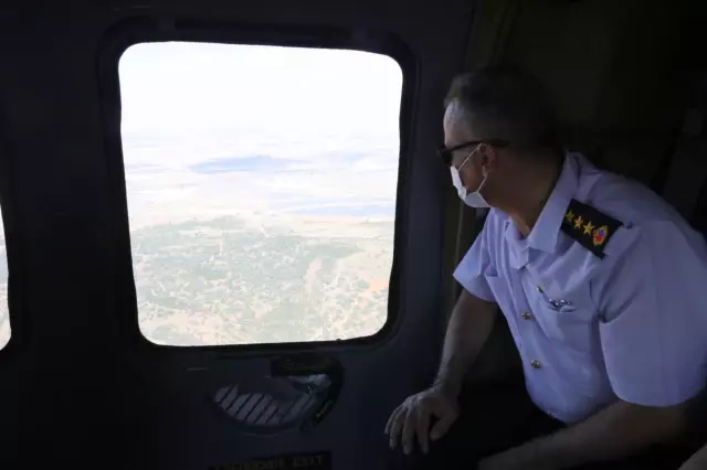 Son dakika haberleri... ESKİŞEHİR - Jandarma ekipleri helikopter destekli trafik denetimi gerçekleştirdi