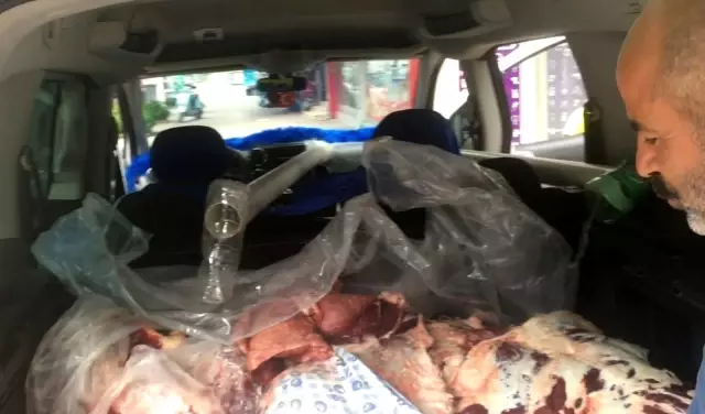 Türk işi kurban eti soğutma