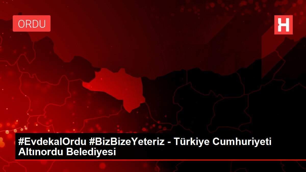 #EvdekalOrdu #BizBizeYeteriz - Türkiye Cumhuriyeti Altınordu Belediyesi #EvdekalOrdu #BizBizeYeteriz - Türkiye Cumhuriyeti Altınordu Belediyesi