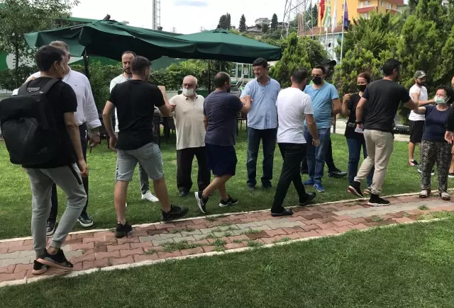 Giresunspor'da bayramlaşma töreni
