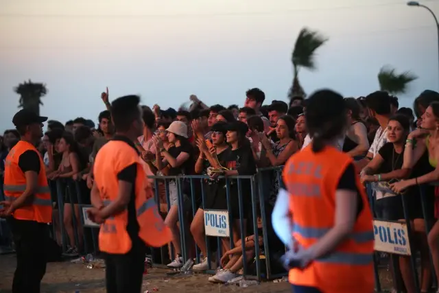 Arsuz'da rap müzik festivali başladı