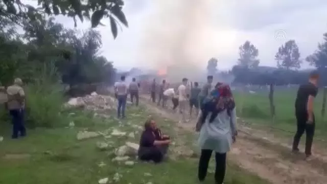 Son dakika haberleri | Hayvan besi çiftliğinde yangın Son dakika haberleri | Hayvan besi çiftliğinde yangın