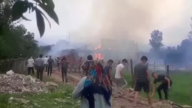Son dakika haberleri | Hayvan besi çiftliğinde yangın