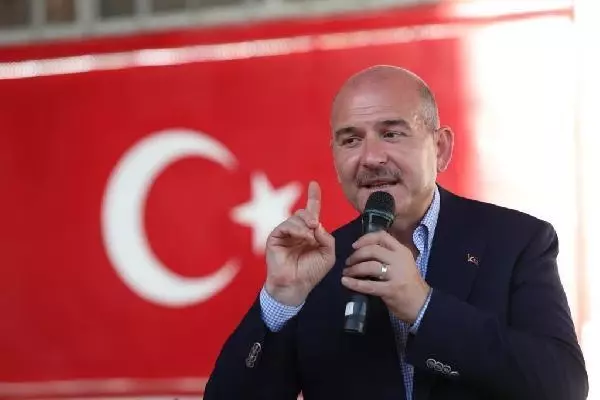 Son dakika... İçişleri Bakanı Süleyman Soylu Afrin'de incelemelerde bulundu (2)- Yeniden
