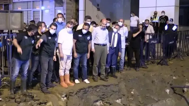 İçişleri Bakanı Süleyman Soylu, Güneysu ilçesinde incelemelerde bulundu İçişleri Bakanı Süleyman Soylu, Güneysu ilçesinde incelemelerde bulundu