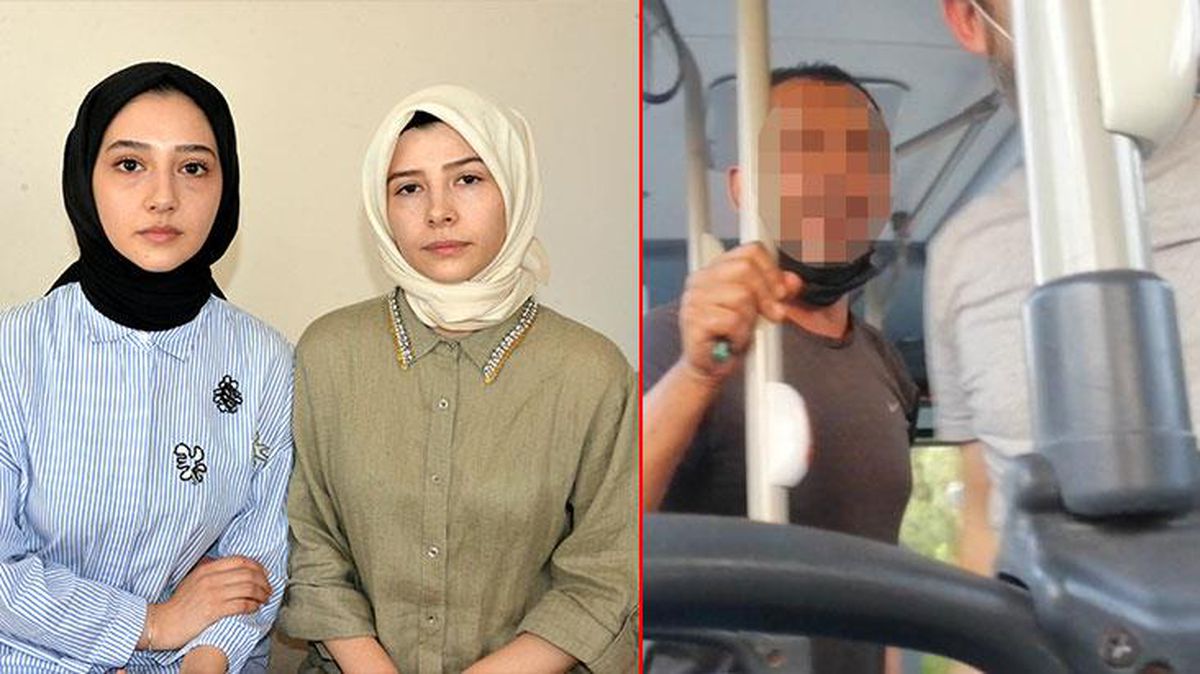 Otobüste alkol alan şahıslar, iki kız kardeşe dehşeti yaşattı! Biri ağzını kapattı, diğeri sözlü tacizde bulundu