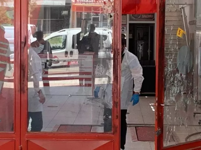 İş yerine silahlı saldırı