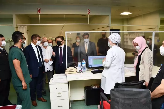Karabük'te protokolden kurumlara bayram ziyareti