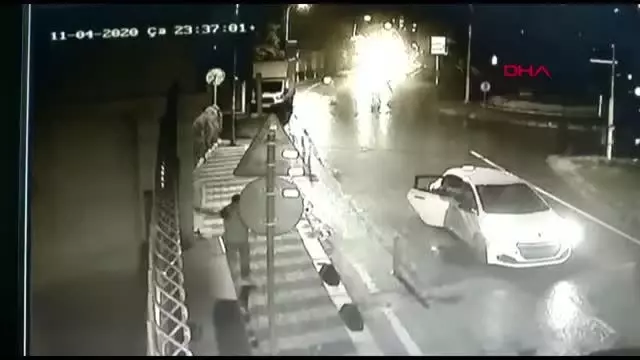 Son dakika haber! KARTAL'DA SİTEYİ KURŞUN YAĞMURUNA TUTANLAR KAMERADA