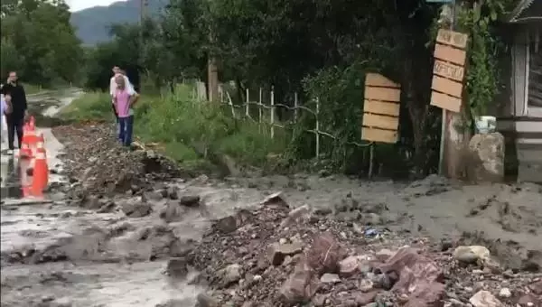 KARTEPE'DE 18 GÜN SONRA AYNI DERE YİNE TAŞTI