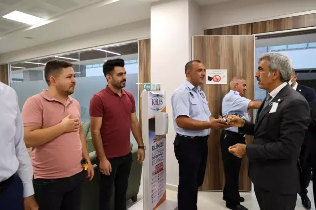 Kilis Belediyesinde bayramlaşma töreni