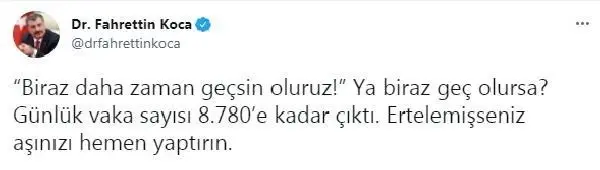 Koronavirüs salgınında günlük vaka sayısı 8 bin 151 oldu (2) Koronavirüs salgınında günlük vaka sayısı 8 bin 151 oldu (2)