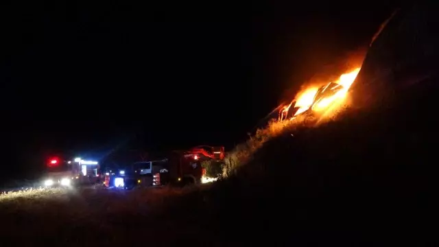 Kozan'da geri dönüşüm tesisinde yangın Kozan'da geri dönüşüm tesisinde yangın