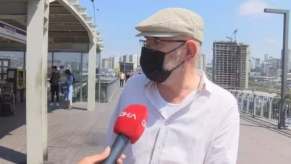 Metrobüs yolunda şaşırtan görüntü! Aşırı sıcaktan dolayı asfalt eridi Metrobüs yolunda şaşırtan görüntü! Aşırı sıcaktan dolayı asfalt eridi