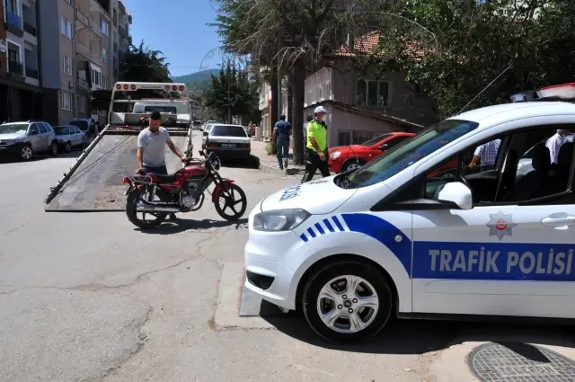 Motosikletlere sıkı denetim