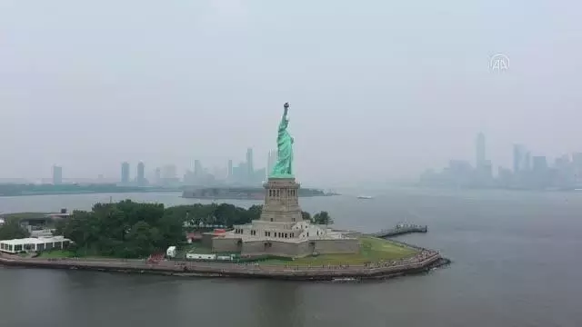 New York'ta sisli hava