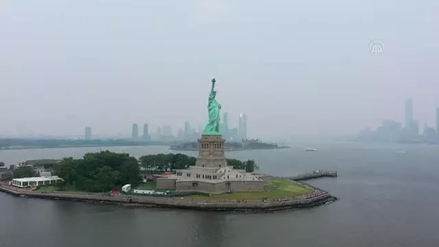 New York'ta sisli hava