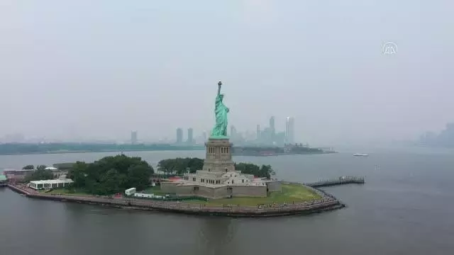 New York'ta sisli hava
