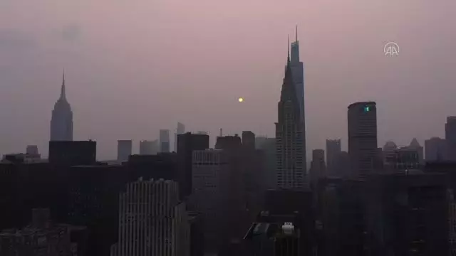 New York'ta sisli hava