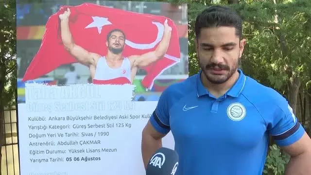 Olimpiyat şampiyonu milli güreşçi Taha Akgül, Tokyo'da da zirveyi hedefliyor