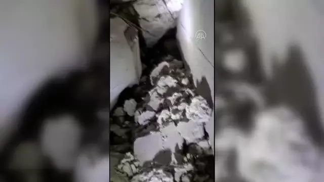Rize'deki sel ve heyelanda AFAD ekiplerinin arama kurtarma çalışması kameraya yansıdı