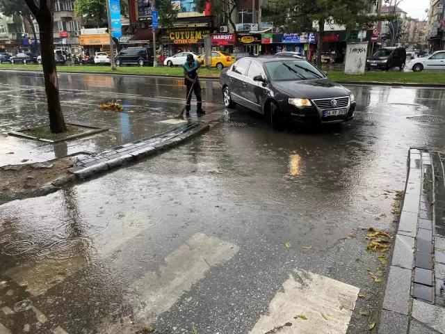 Sakarya'da yağış etkisini gösteriyor Sakarya'da yağış etkisini gösteriyor