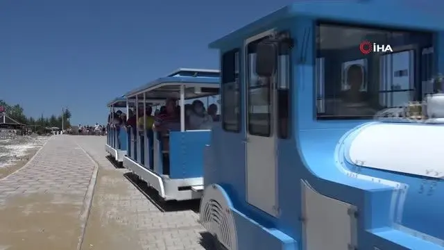 Son dakika haber... Salda Gölü'nde 'Gara Tren' dönemi