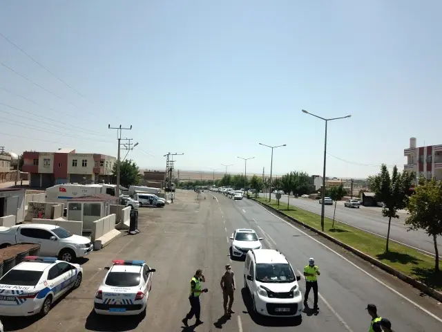 Jandarmadan drone ile trafik denetimi