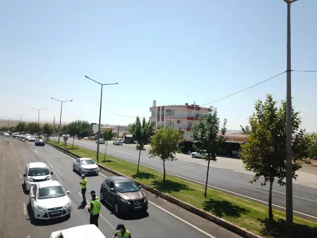 Jandarmadan drone ile trafik denetimi