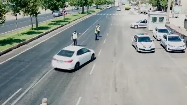 Jandarmadan drone ile trafik denetimi