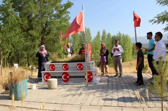Şehitler bayramda unutulmadı